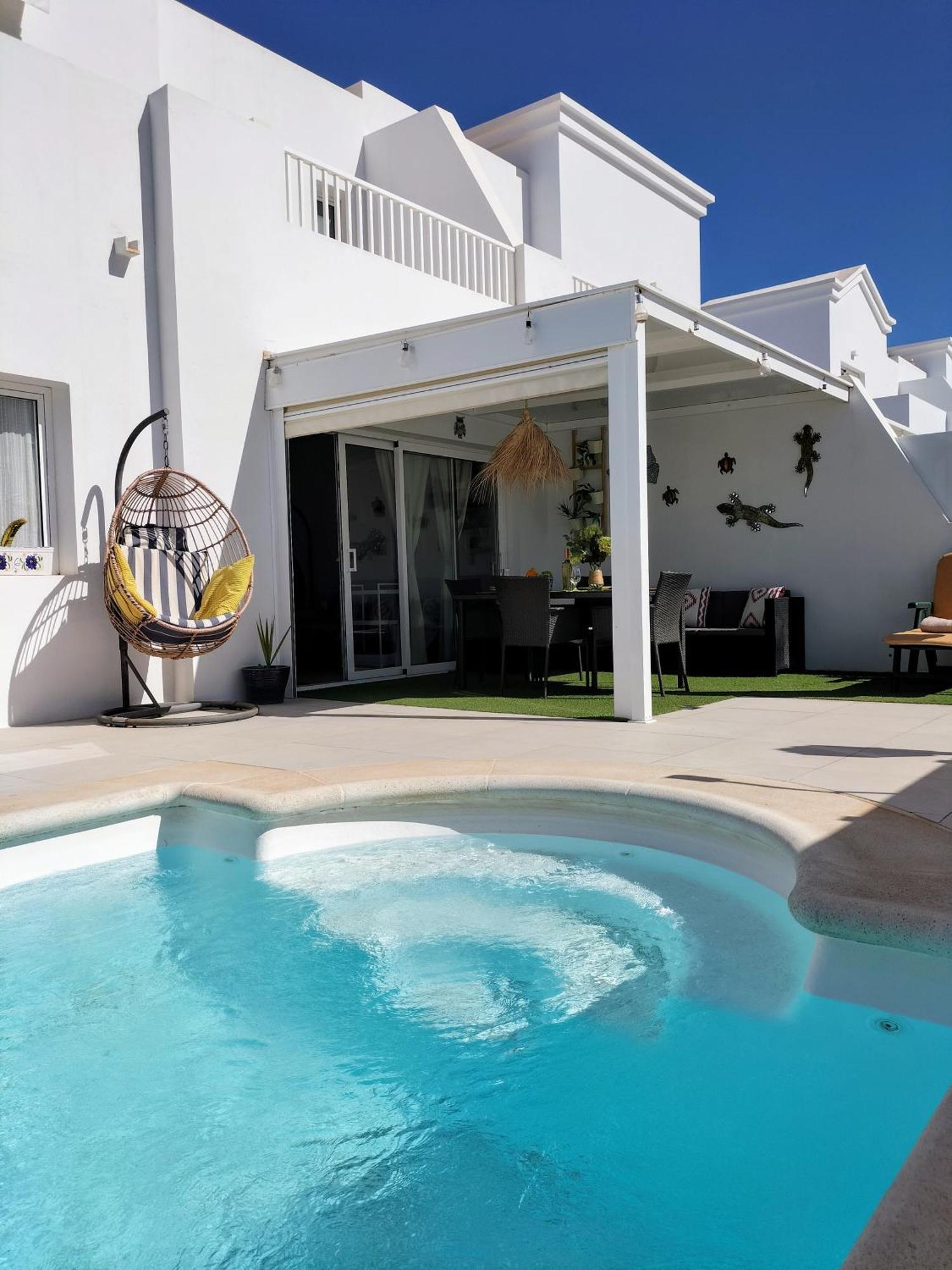 Lovely Villa Agua & Fuego,Heated Pool プラヤ・ブランカ エクステリア 写真